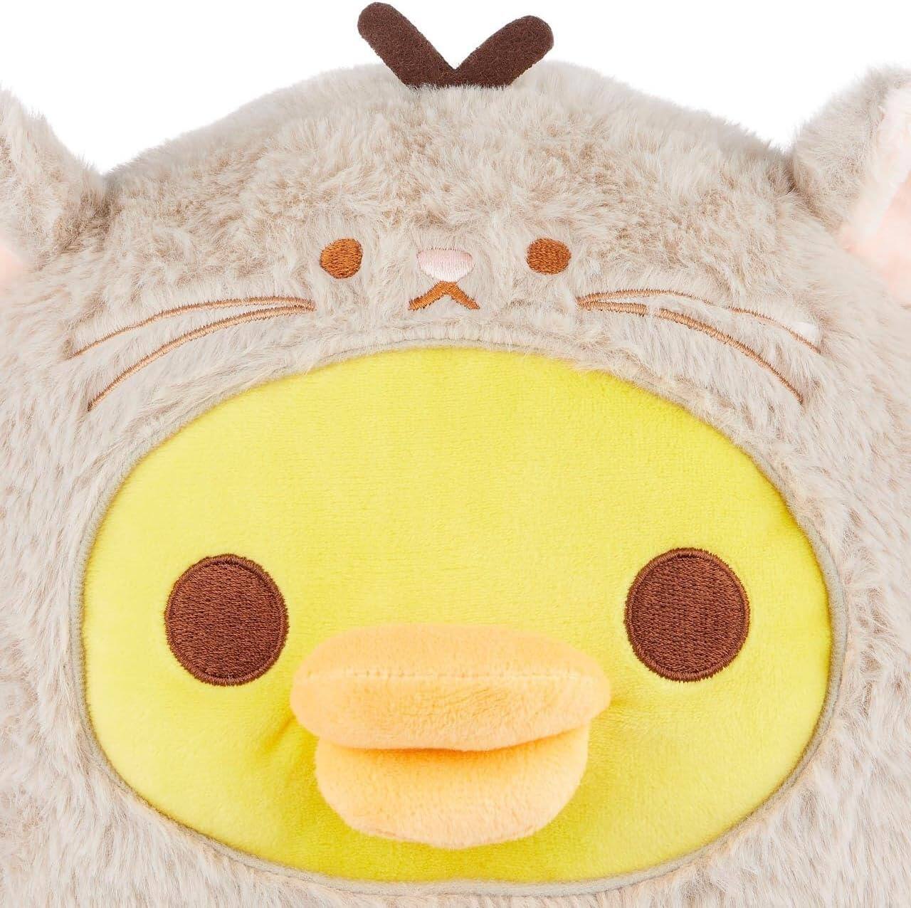 Alt View 5. Rilakkuma - Kiiroitori - San-X Original: Sitting Chinchilla Costume Plush.