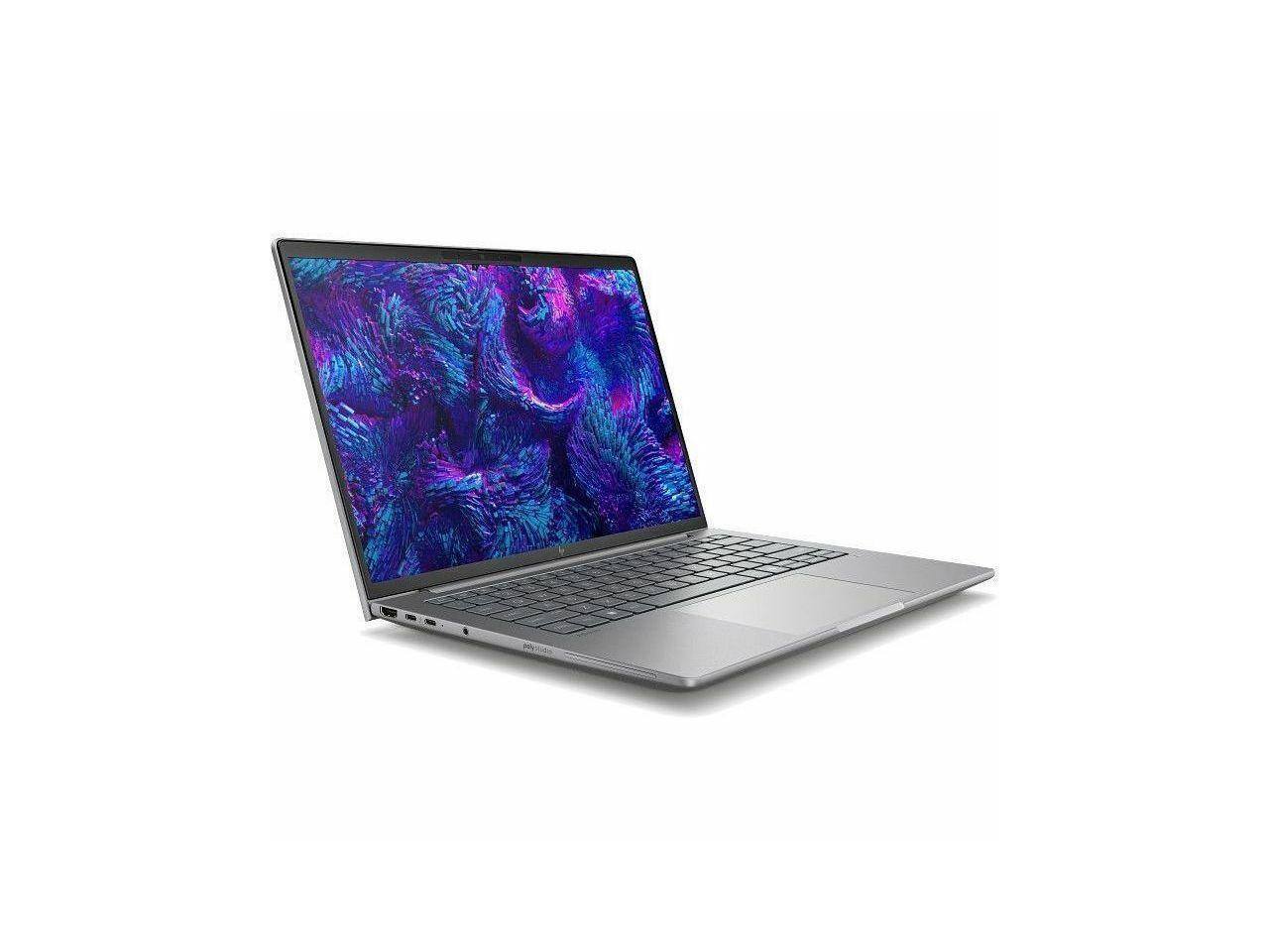 Alt View 2. HP - HP ZBook 8 G1i 14" Mobile Workstation - WUXGA - 60 Hz - Intel Core Ultra 7 265H - vPro Technology - 16 GB - 512 GB SSD - Silver.