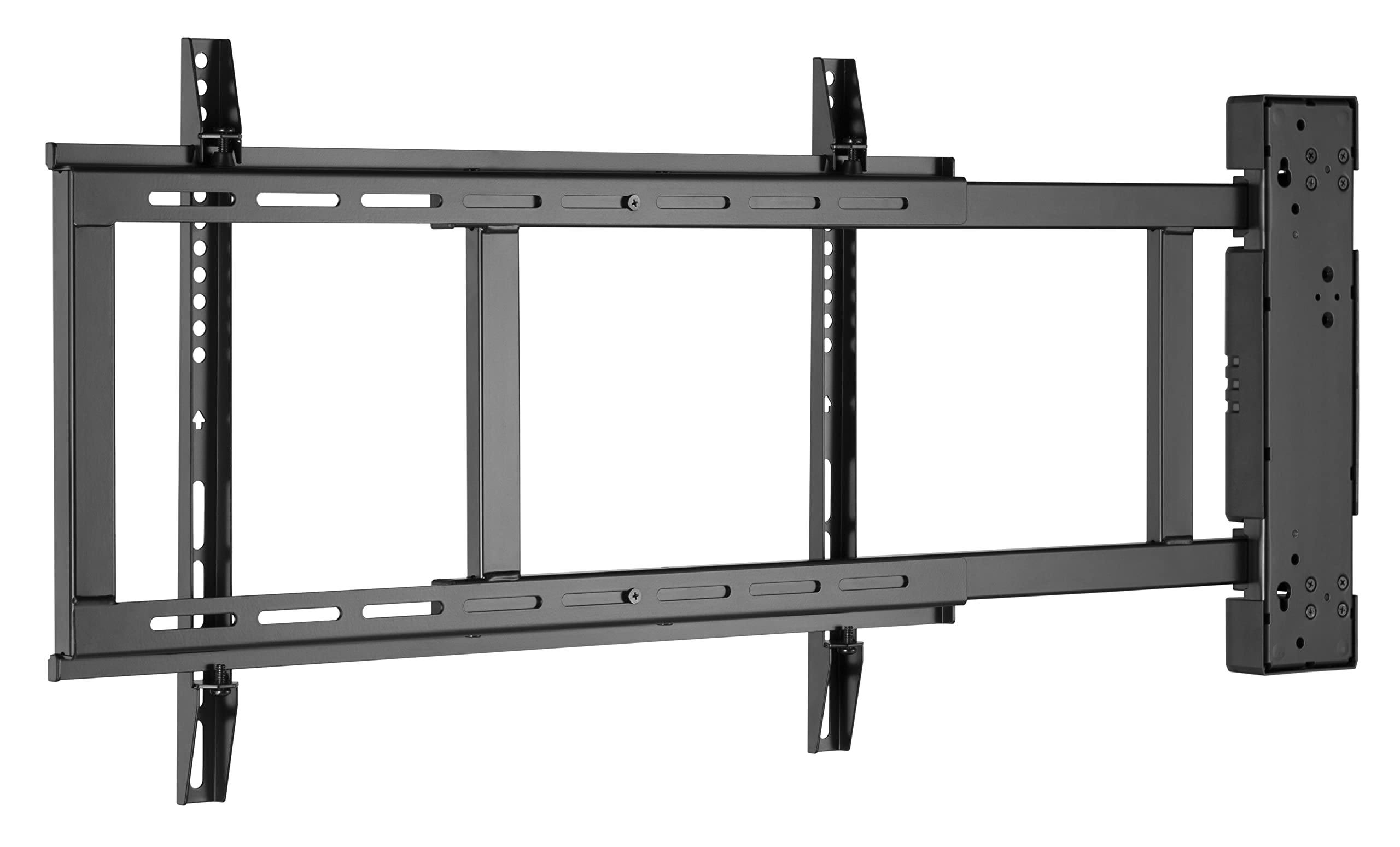 Left. Comfort Essence - Wall Mount Bracket For Tvs Hinged Swings Open Up To 180 Degrees With 1 Finger Easy Television Service pa - Pack of 1.