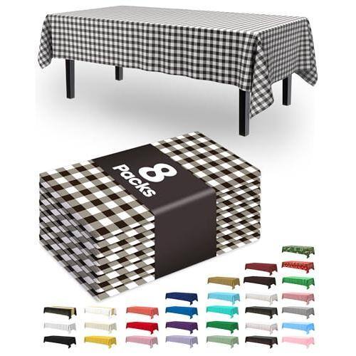 Black Plaid-54" X 108" Rectangle