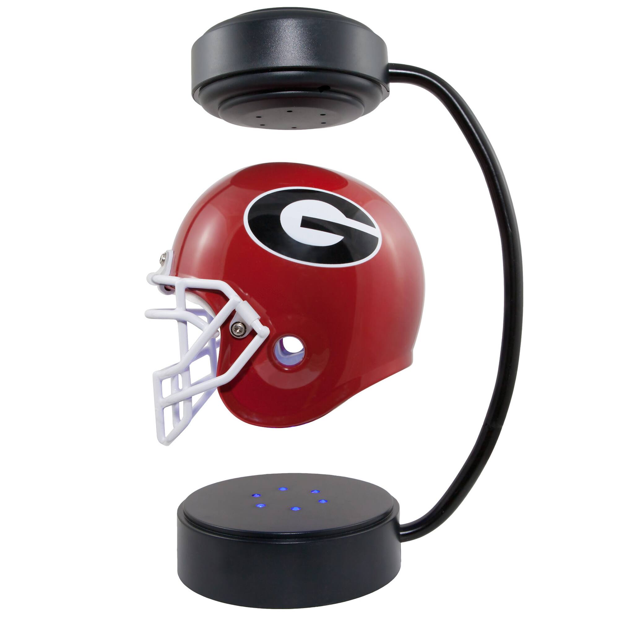 Alt View 1. Pegasus - Georgia Bulldogs Hover Team Helmet - Red.