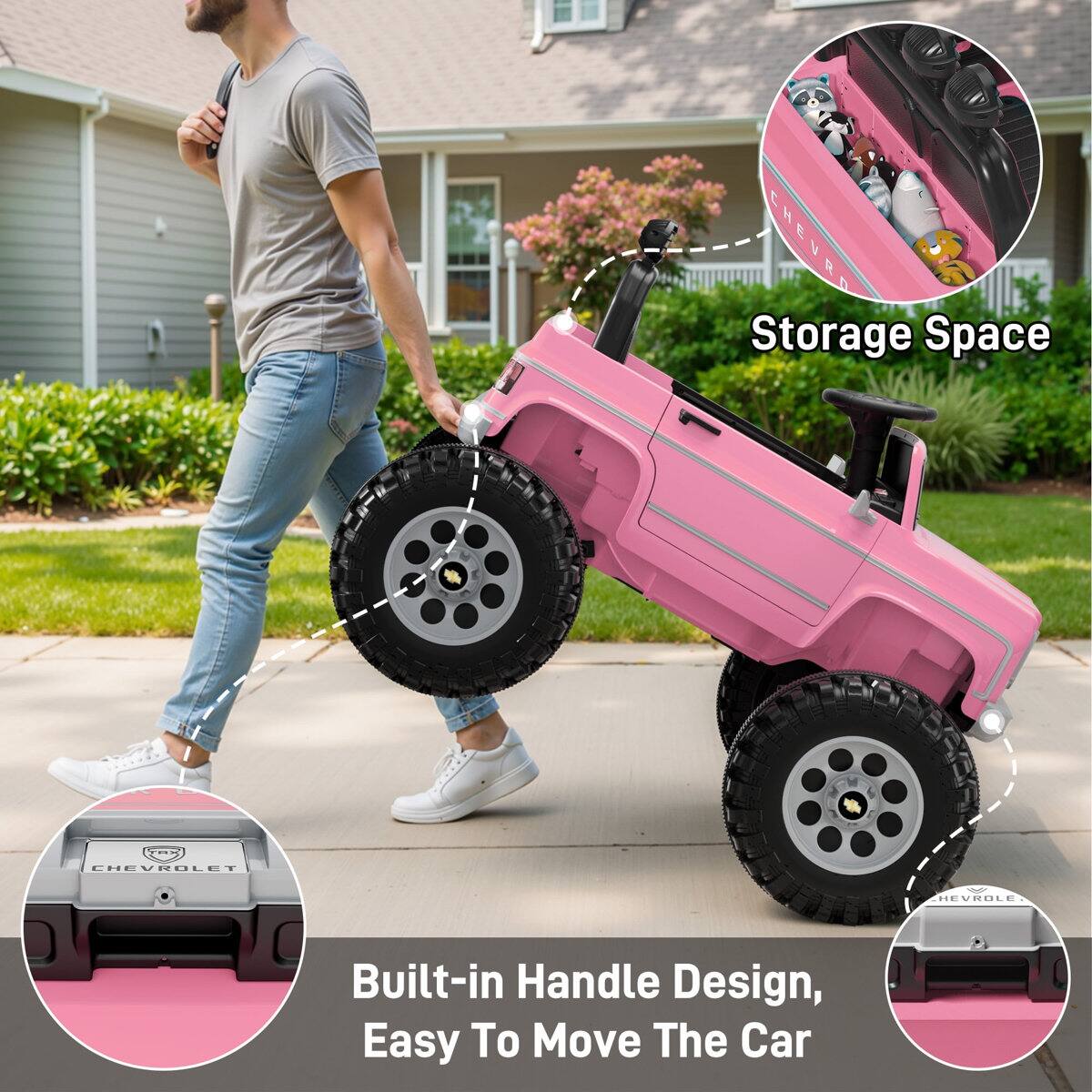 CHEVROLET BEVOULE Storage Space 2S Built-in Handle Design, Easy To Move The Car