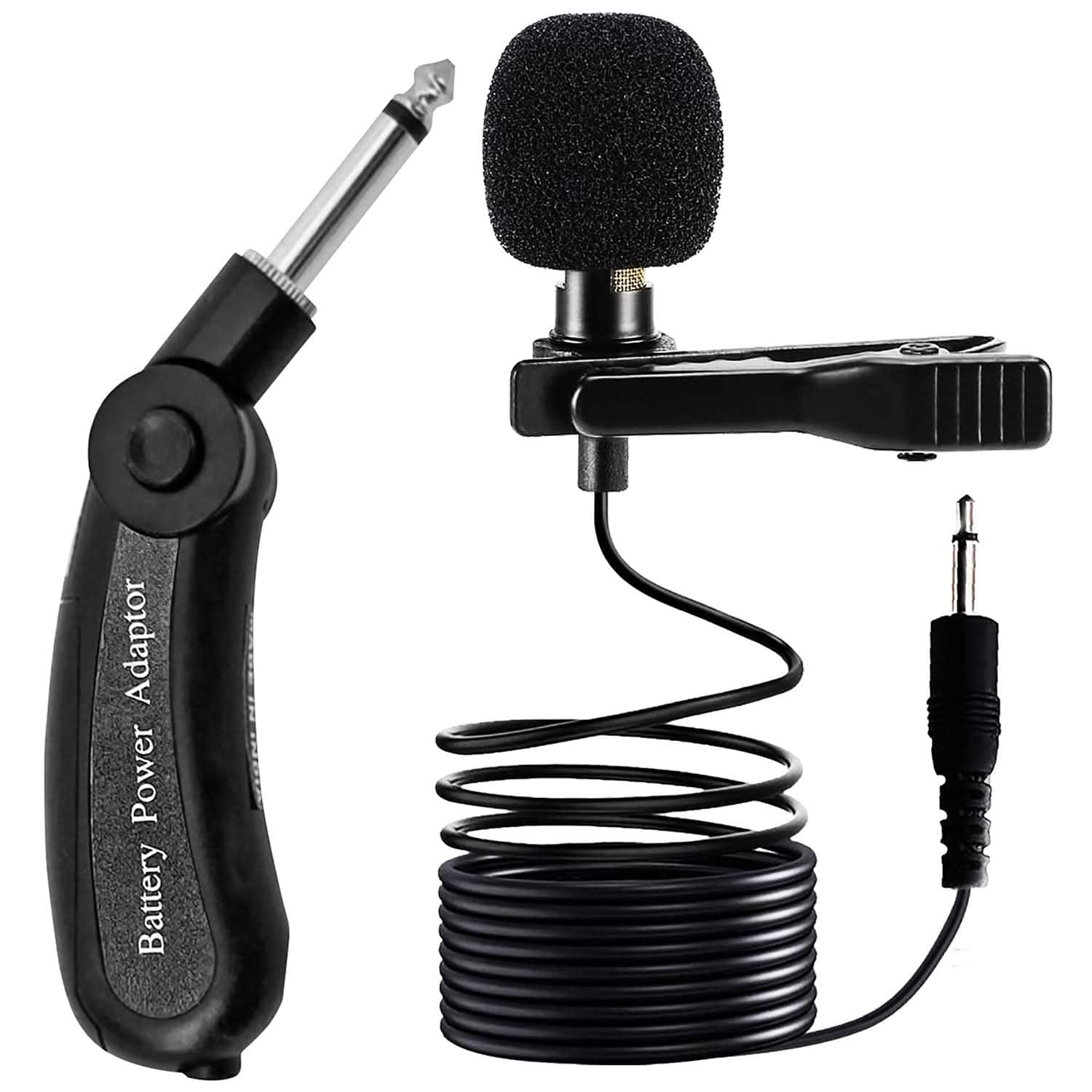 5 CORE - 5Core Lavalier Microphone Clip On Professional Grade 3.5mm Lav Lapel Mic Omnidirectional-CM-WRD 50