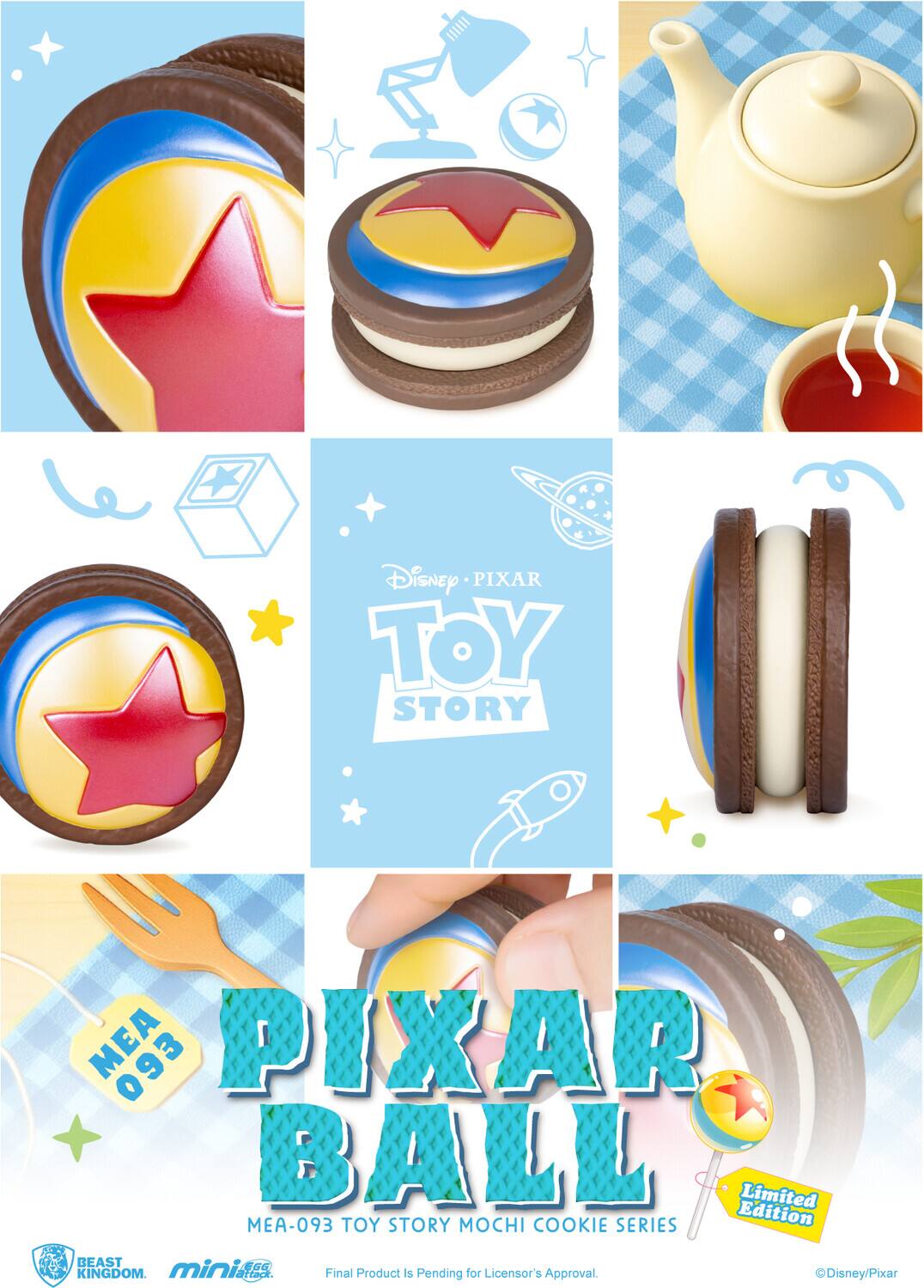 Disney PIXAR TOY STORY MEA 093 DIXAR BALL Limited MEA-093 TOY STORY MOCHI COOKIE SERIES Edition BEAST 56 KINGDOM. Final Product Is Pending for Licensor's Approval. Disney/Pixar