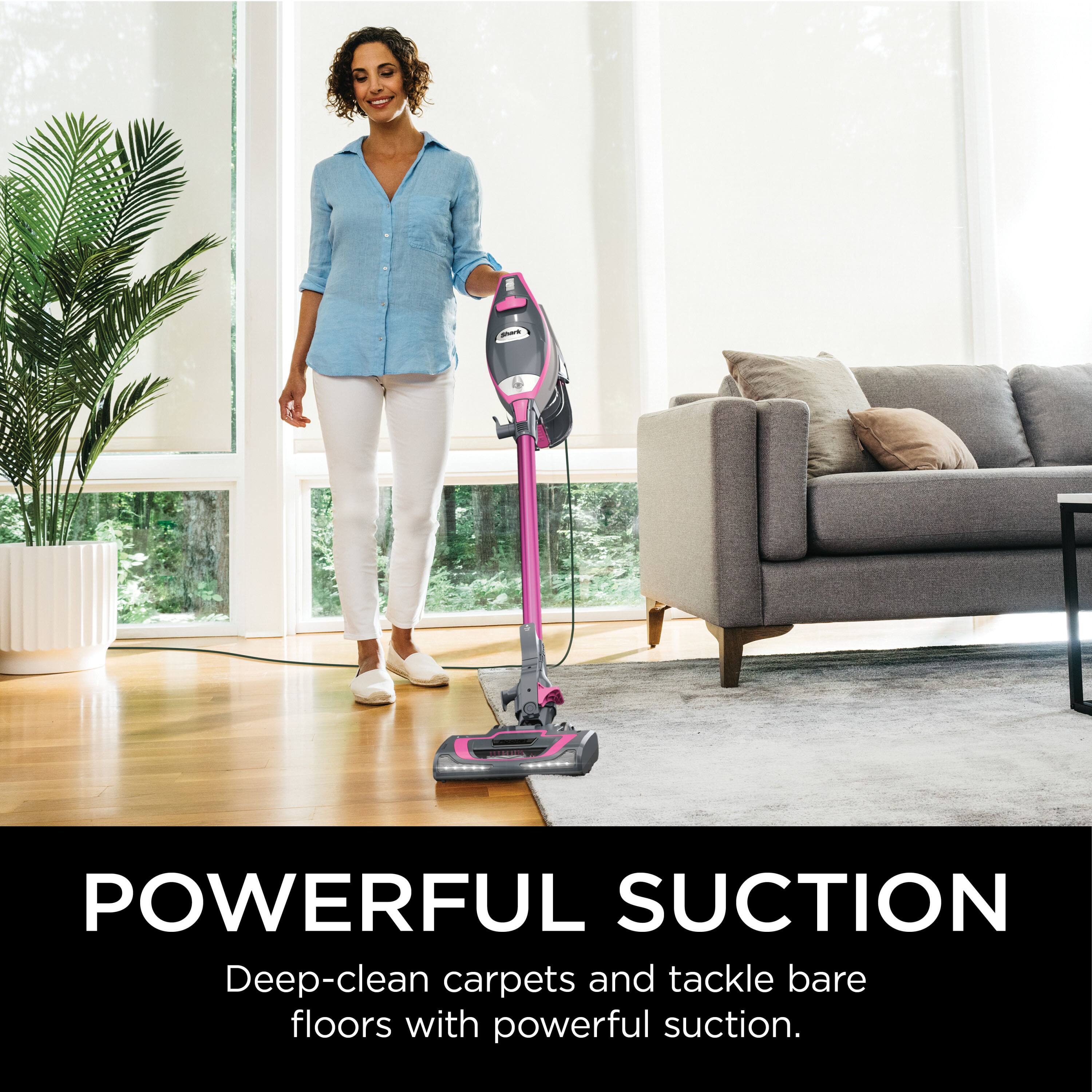 POWERFUL SUCTION  
Deep-clean carpets and tackle bare floors with powerful suction.