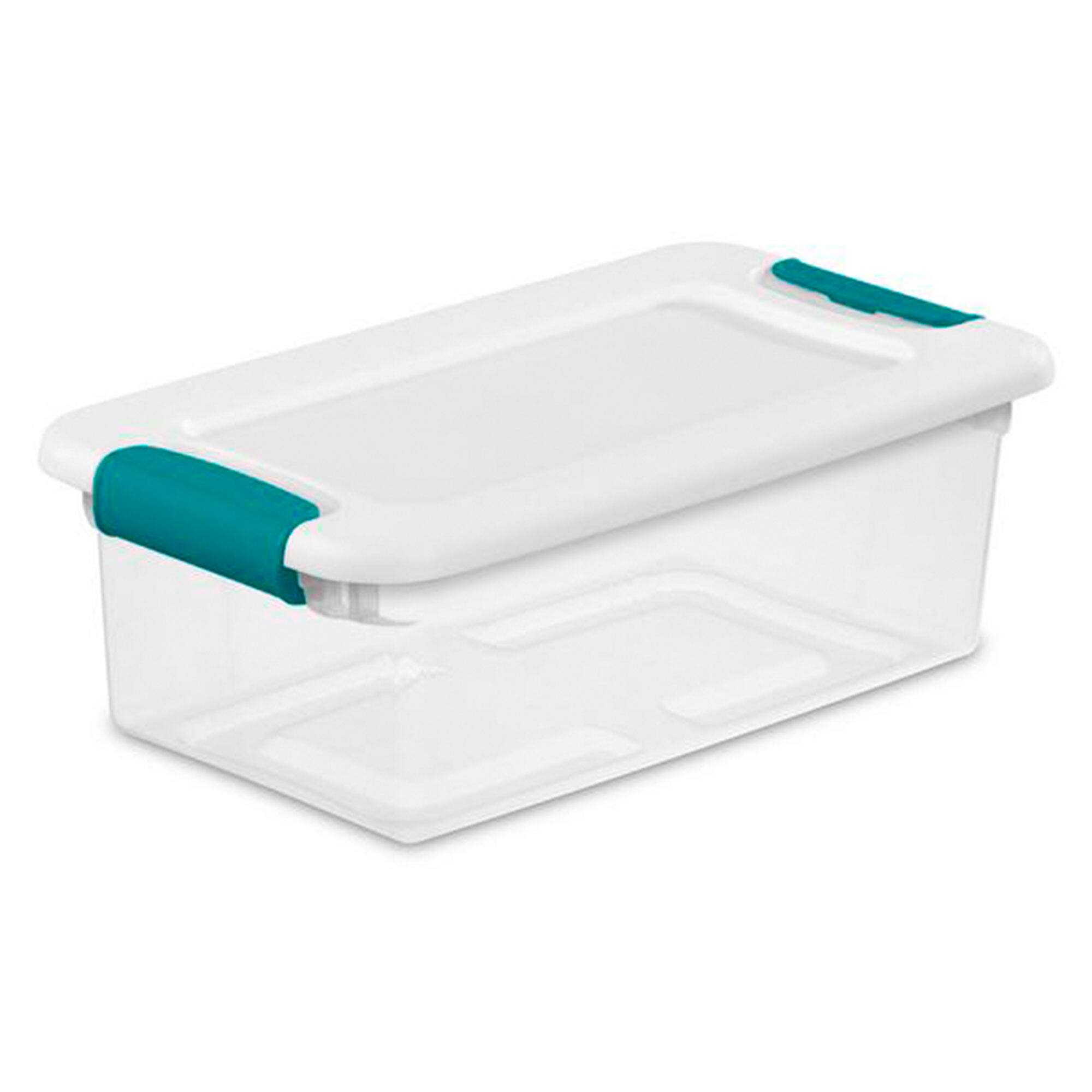 Alt View 1. Sterilite - Sterilite 15 Qt Stackable Storage Boxes & 6 Qt Organizing Bins, 12 Pack Each.