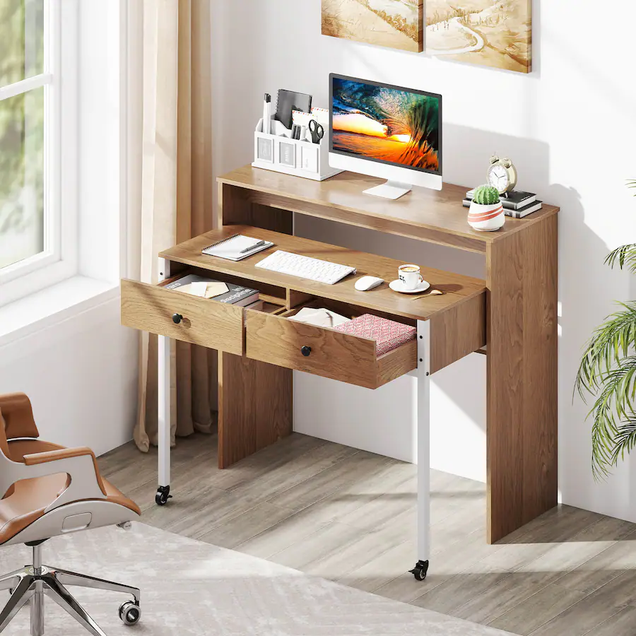 Stretchable Computer Desk Costway 39.5