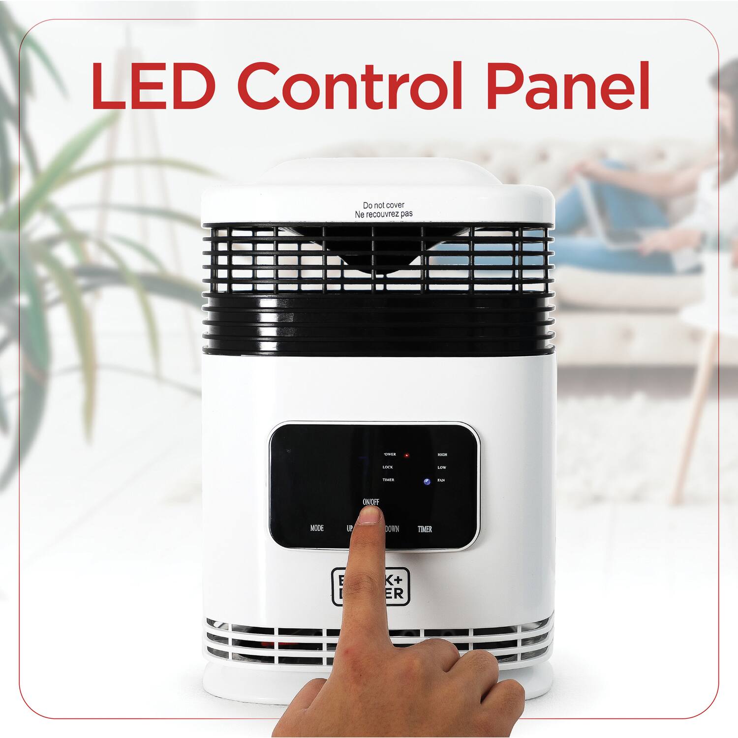 LED Control Panel

Do not cover  
Ne recouvrez pas

OASP  
MODE  
DOWN  
TIMER  
E  
K+  
ER