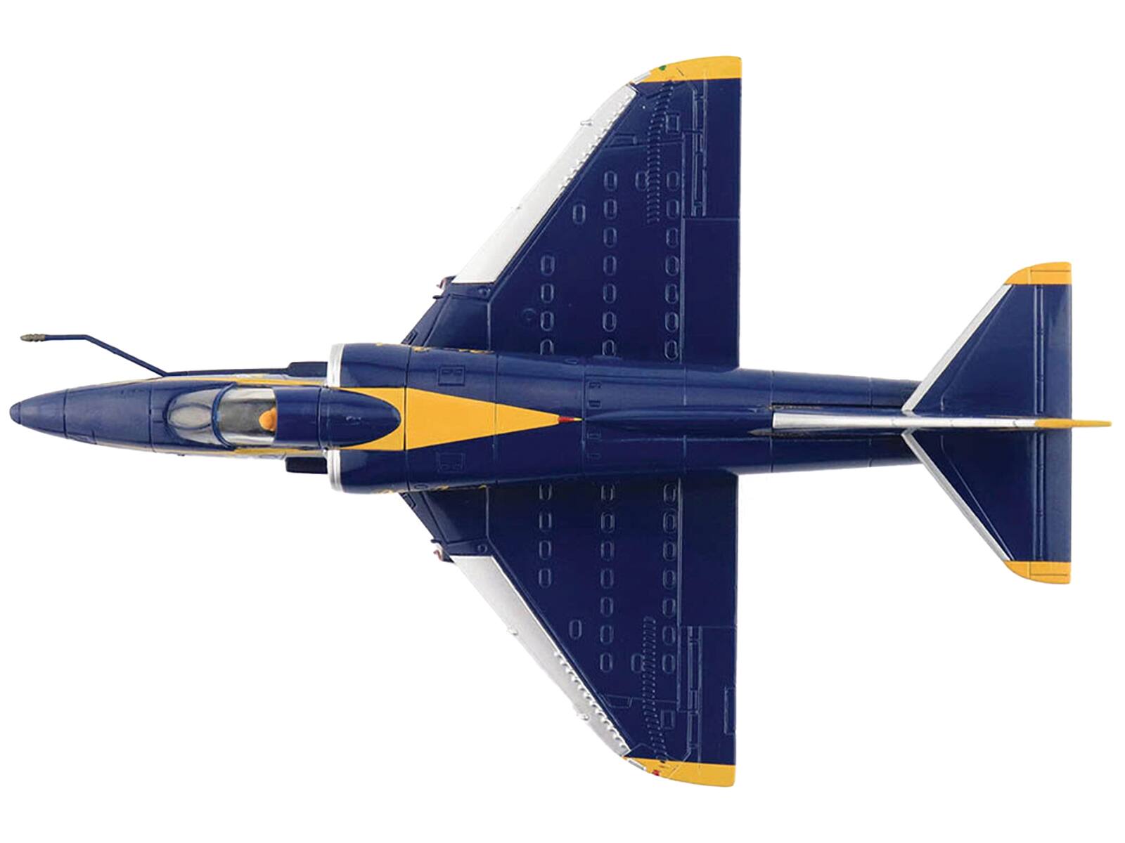 Back. Hobby Master - Douglas A-4F Skyhawk "Blue Angels Tokushima Airbase Dr. Nakanishi #8 2008" US Navy 1/72 Air Power Series - Blue.