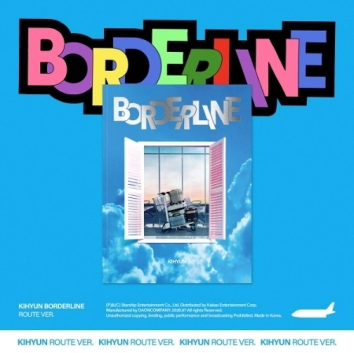 Kihyun - Borderline - Route Version   - COMPACT DISCS [CD]