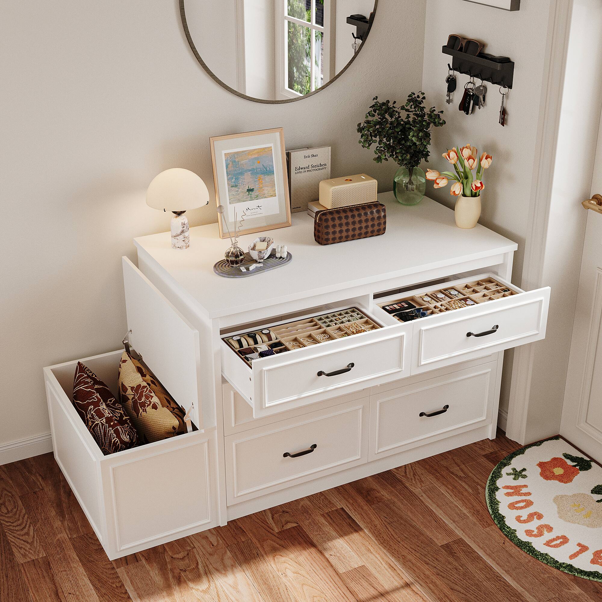 The text on the image reads "a Siaidhen - i HOSSDT." This is likely a name or brand associated with the furniture in the image.