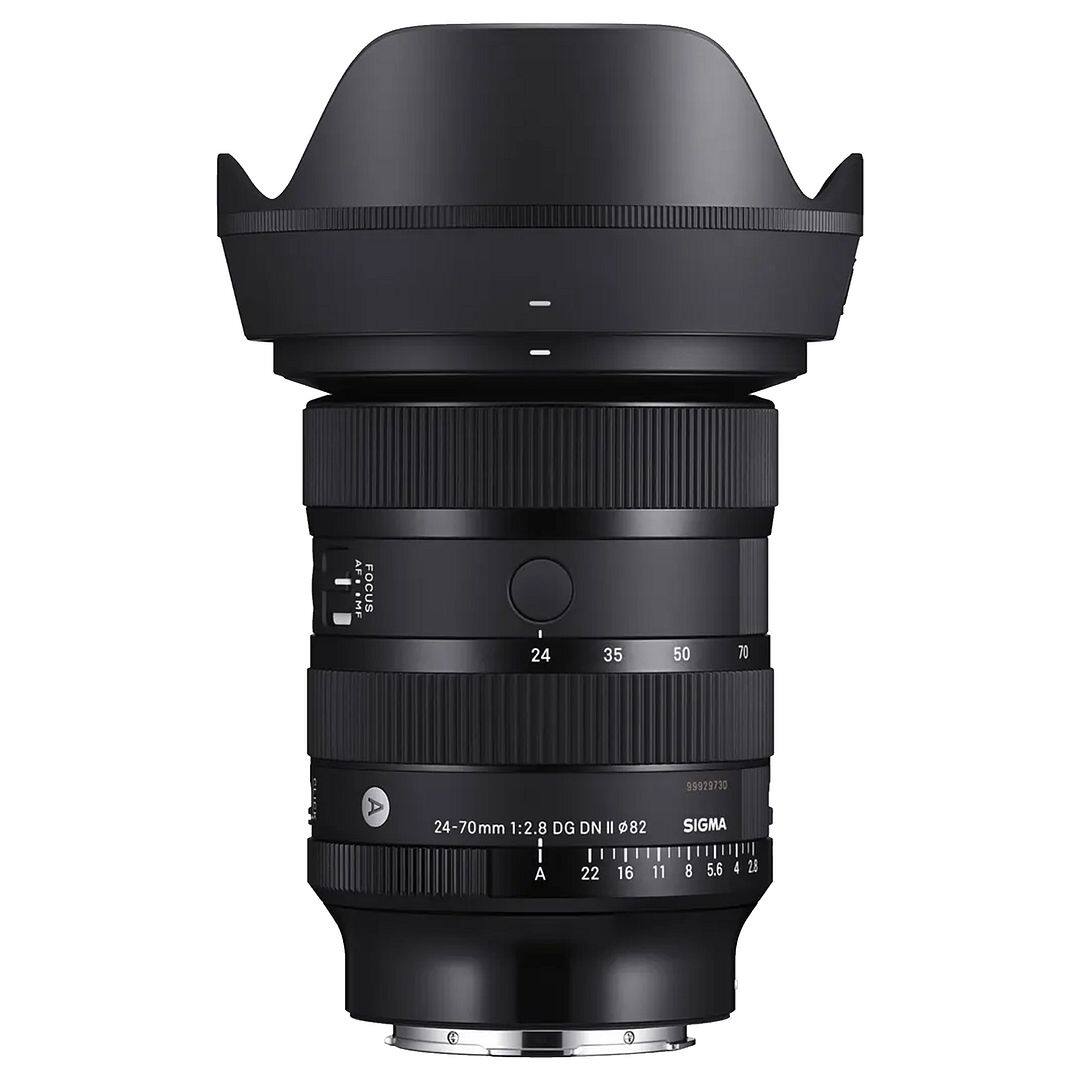 AF IMP FOCUS I 24 35 50 70 A 24-70mm 1:2.8 DG DN II 82 55929730 SIGMA A 22 16 11 8 5.6 4 28