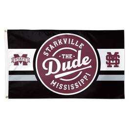 WinCraft - Mississippi State Bulldogs 3' x 5' Single-Sided The Dude Collection Deluxe Flag - Multicolor