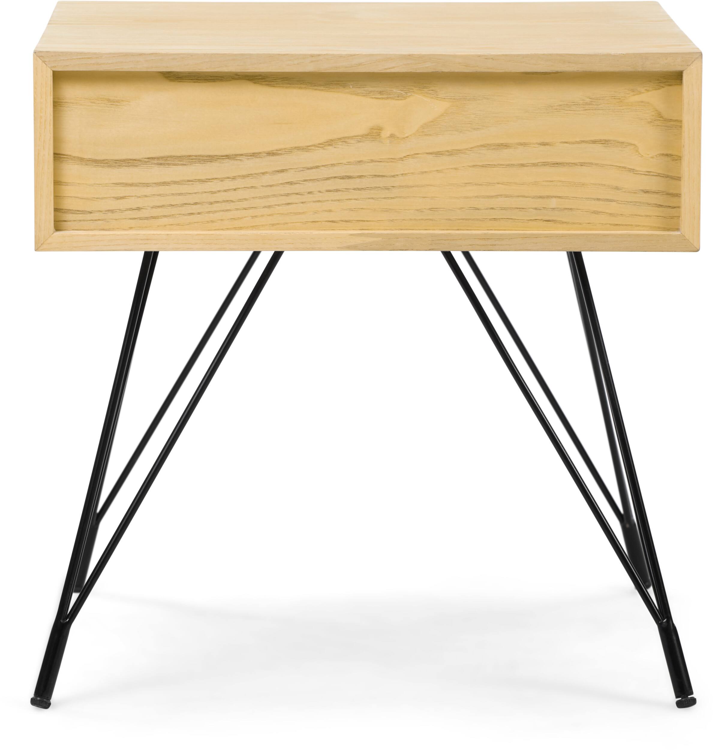 Alt View 17. Adore Decor - Newell Side Table - Natural.