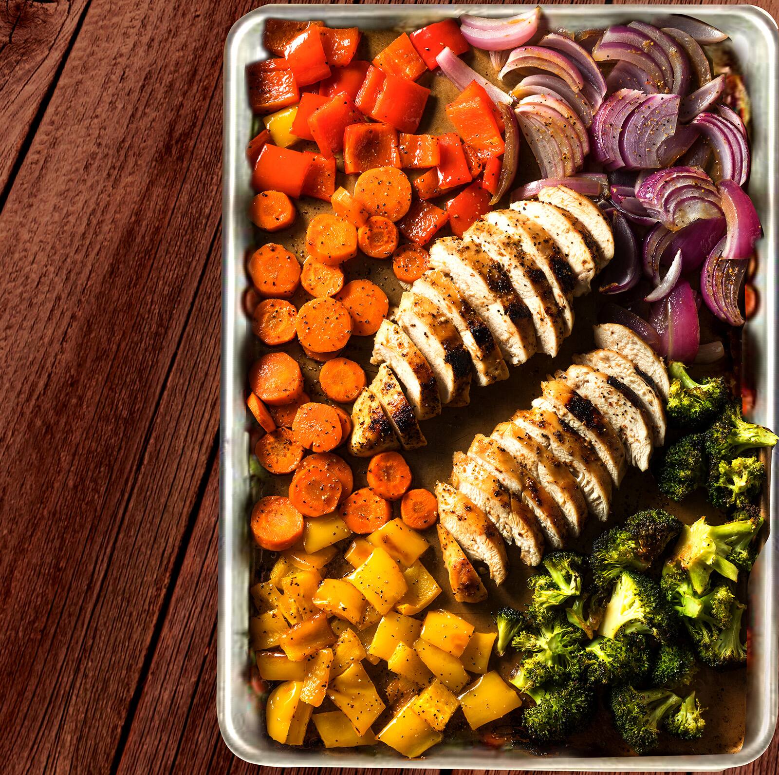 Alt View 3. Norpro - Jelly Roll Pan, 18 x 13 Inch Commercial Grade Aluminum Baking Sheet - Silver.
