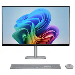 HP - Refurbished Excellent - OmniStudio X 27-CS1000T 27" FHD IPS Intel Ultra 5 226V 16GB DDR5 256GB SSD Intel Arc Windows 11 Home All-in-One Desktop - Meteor Silver