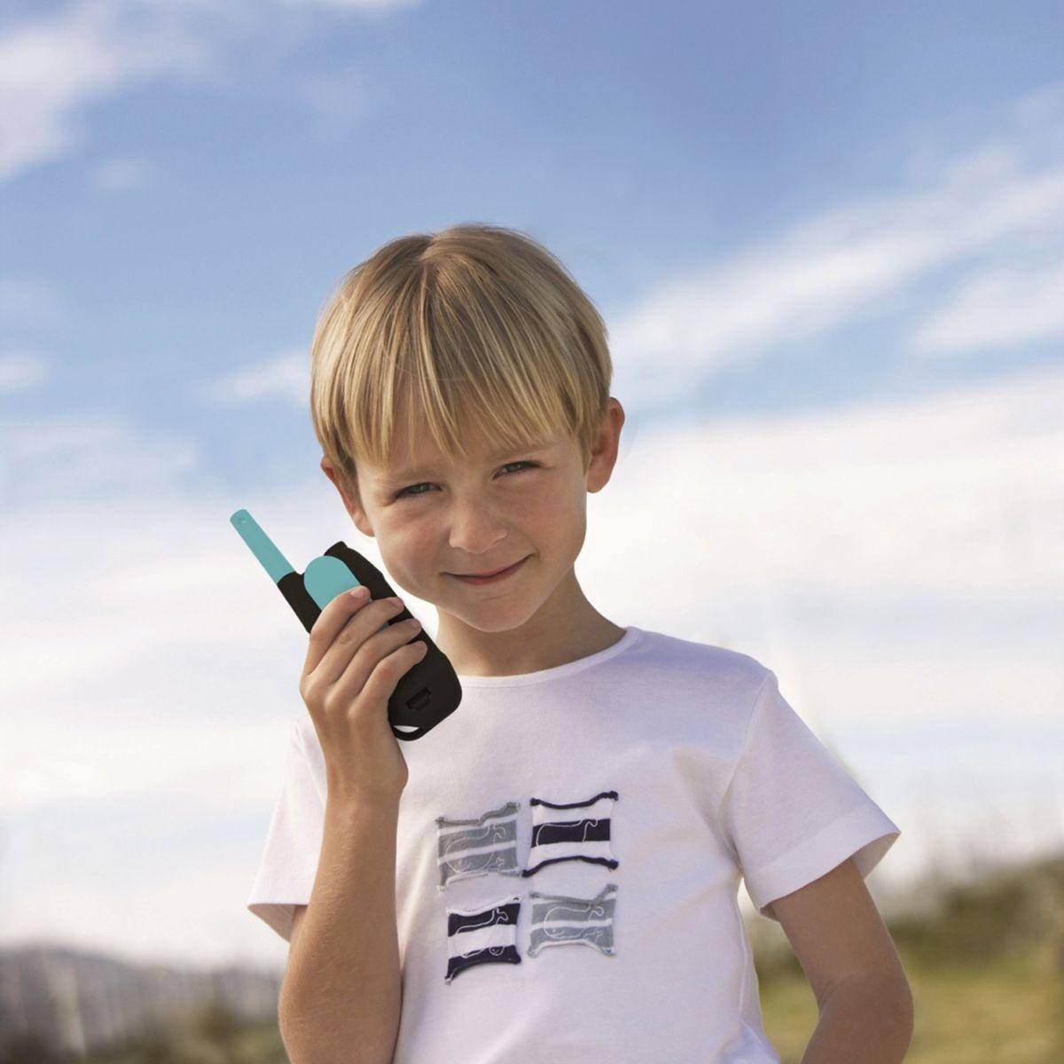 Alt View 3. Lexibook - Digital Walkie Talkies up to 3 Miles - BLACK.