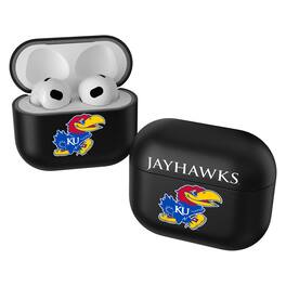 Keyscaper - Kansas Jayhawks Kansas Jayhawks Insignia 1st Gen AirPods Pro Case Cover - Black