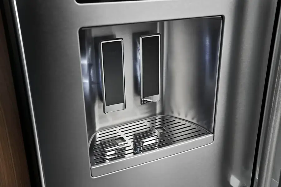 Alt View 21. KitchenAid - 27 Cu. Ft. French Door Refrigerator with External Water and Ice Dispenser - Stainless Steel with PrintShield Finish.