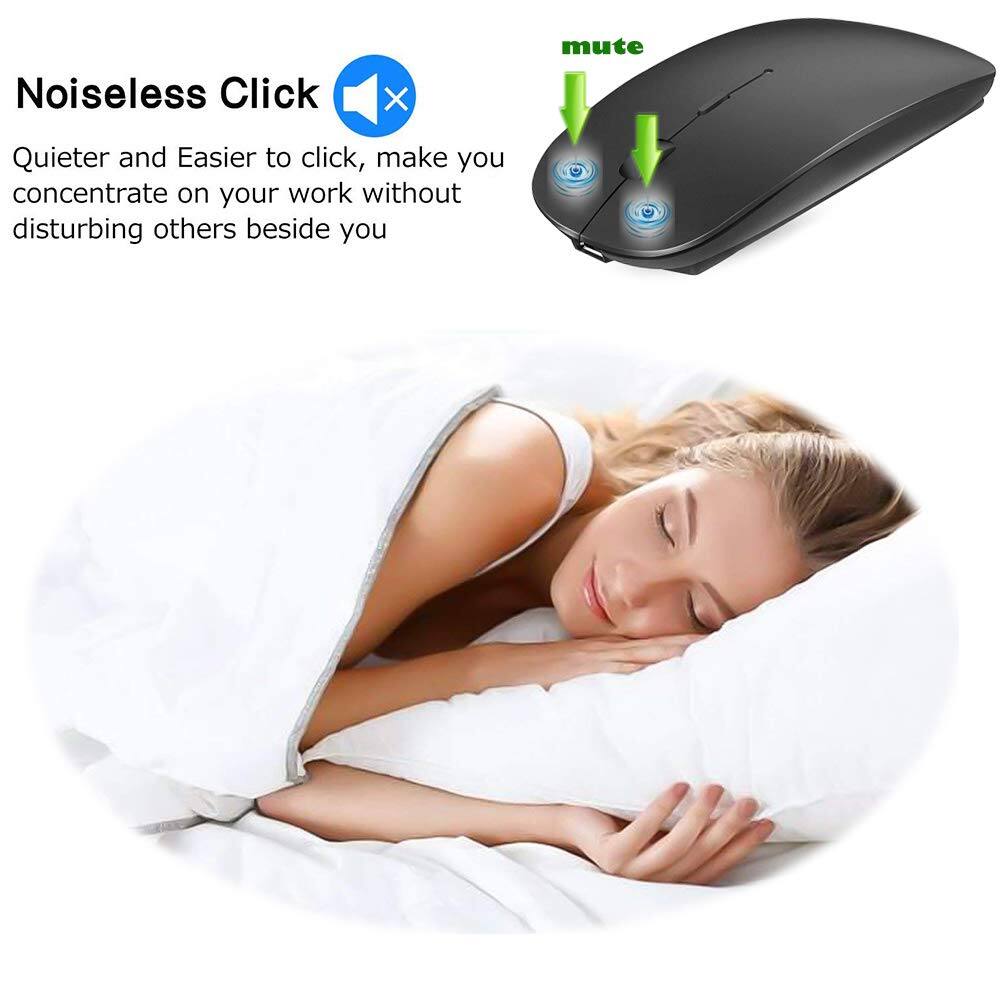 Noiseless Click

Quieter and Easier to click, make you concentrate on your work without disturbing others beside you