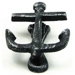 BreeBe - Anchor Door Knocker - Black