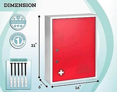 DIMENSION
HIGH QUALITY
1 YEAR LIMITED COVERAGE
21"
HARDWARE INCLUDED
6"
16"