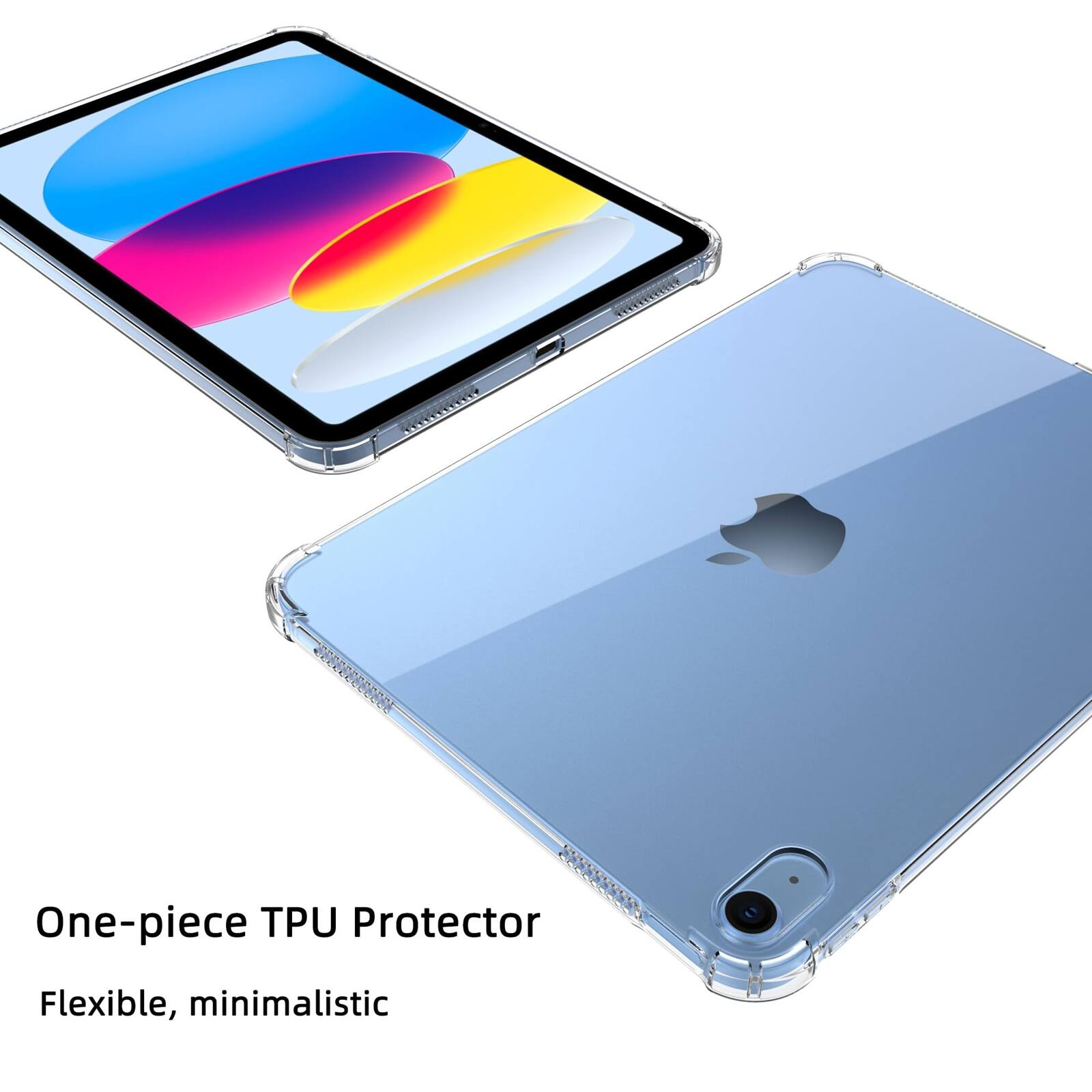 One-piece TPU Protector  
Flexible, minimalistic