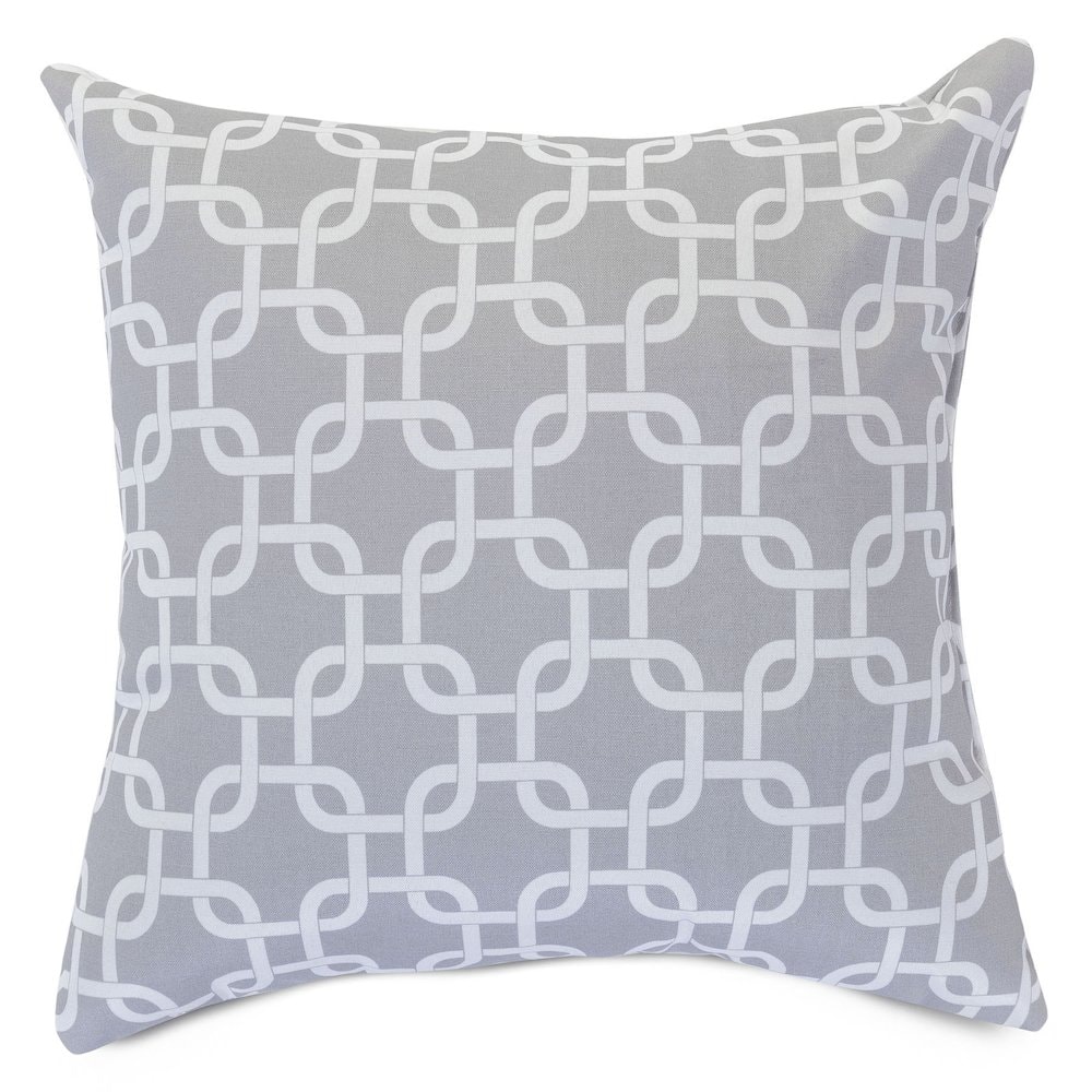 Majestic Home - Pillow 24x24 Links - Gray