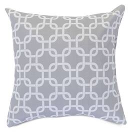Majestic Home - Pillow 24x24 Links - Gray