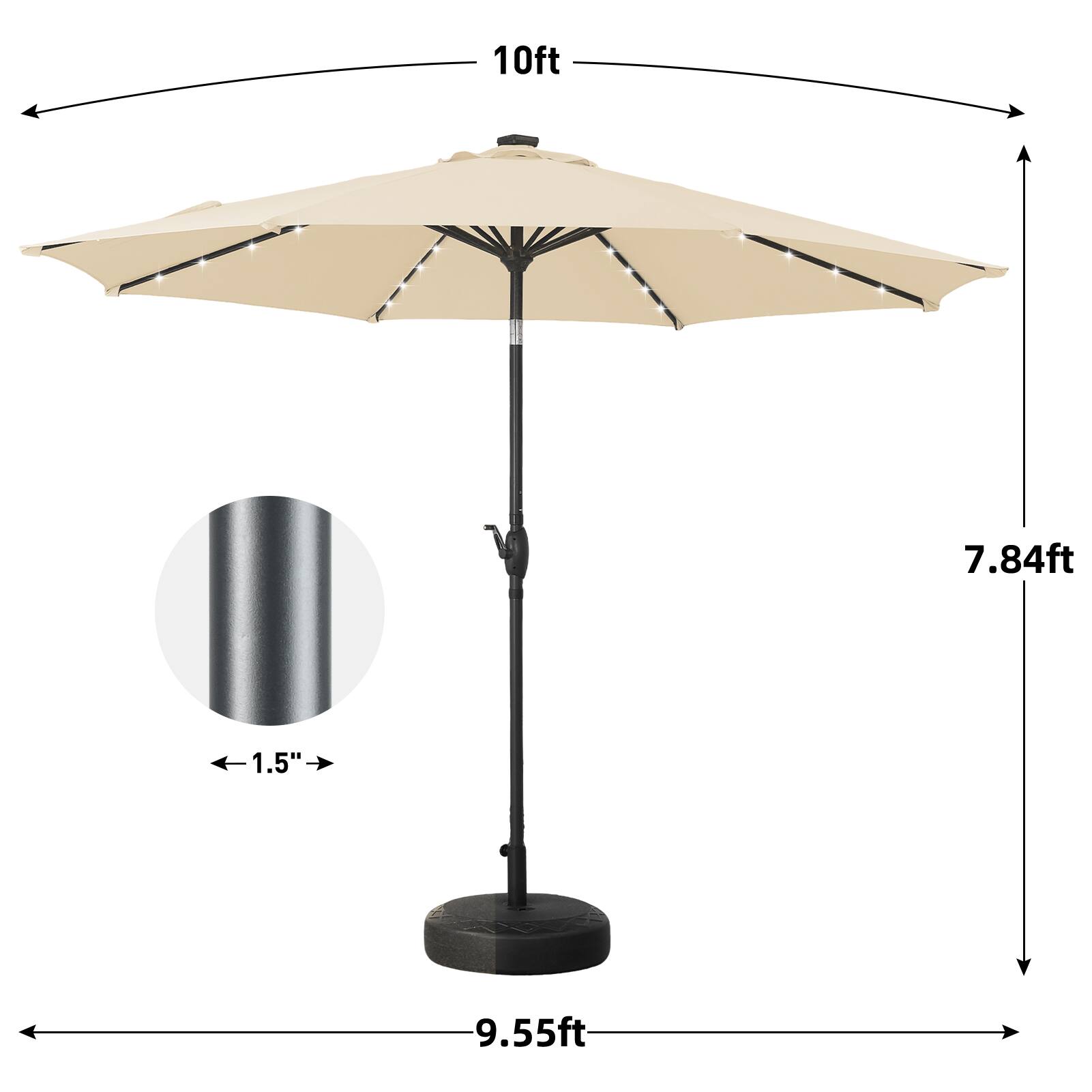 10ft  
7.84ft  
1.5"  
9.55ft