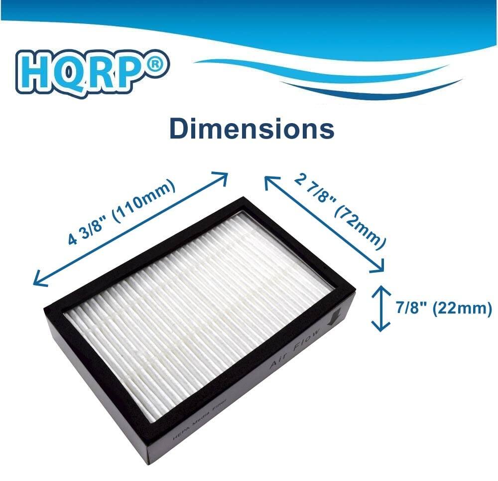 HQRP Dimensions 2 (110mm) 7/8" 4 3/8" (72mm) FloW AIr 7/8" (22mm)