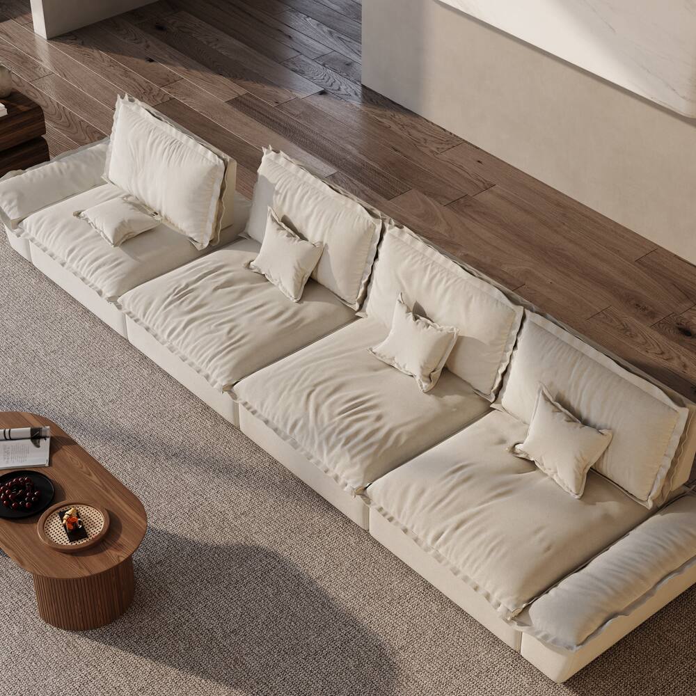 Beige Suede Fabric