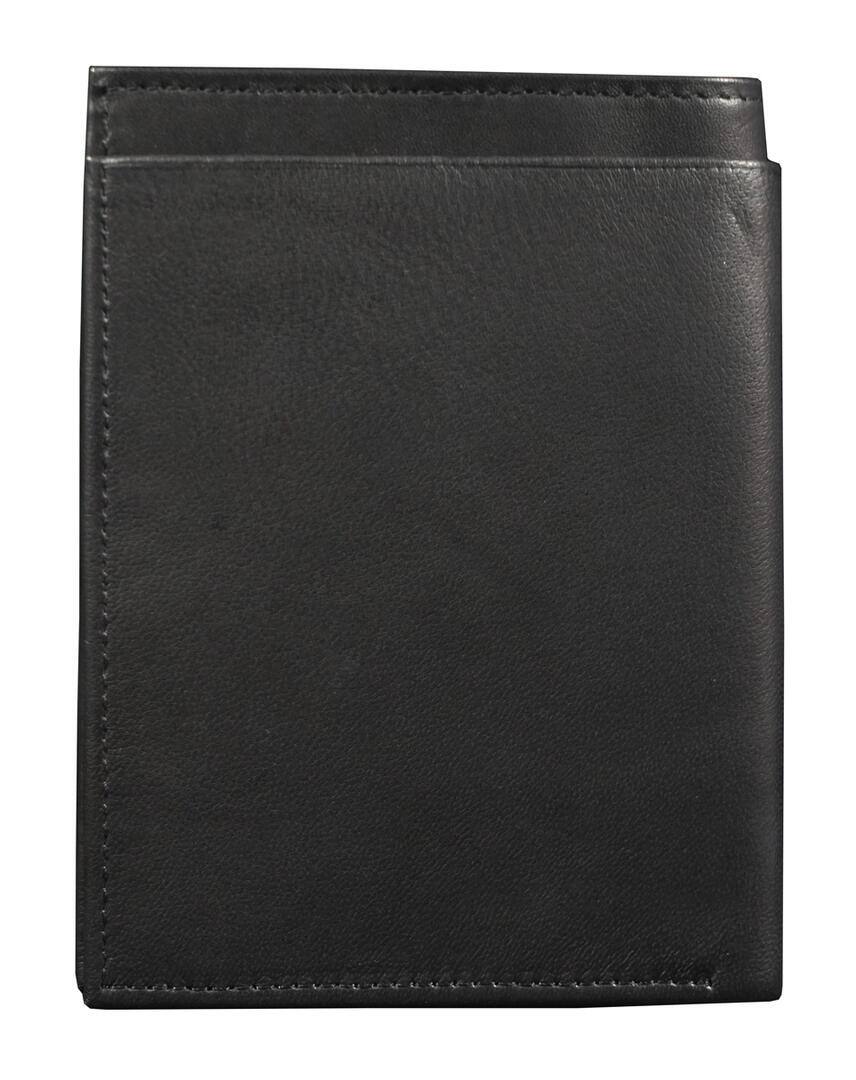 Alt View 4. Rico Industries - Seattle Mariners Black Leather Traveling RFID Blocking Wallet - 14 total slots/pockets - Multi.