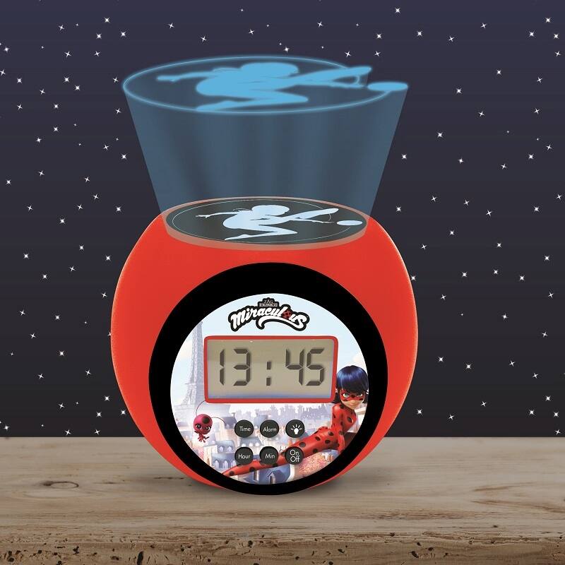 ZAG FNAI Miraculous 13:45 : 3 Time Alarm Hour Min On Off