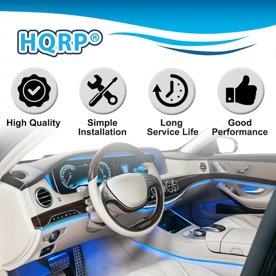 HQRP Key Fob Remote Shell Case with Uncut Blade, 3 Button, 2 Batteries ...