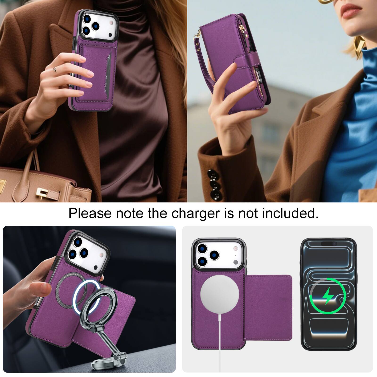 Please note the charger is not included.