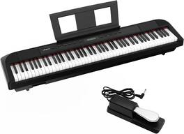 GARVEE - 88-Key Weighted Digital Piano, Full-Size Portable Keyboard for Beginners with Sustain Pedal & Power Supply