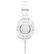 Alt View 1. Audio-Technica - Audio-Technica ATH-M50xWH Professional Monitor Headphones, White - White.