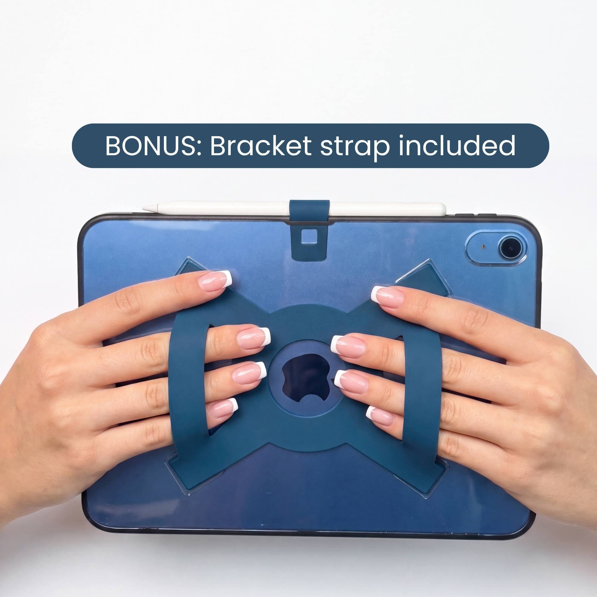 Strapsicle Ergonomic Strap Case for iPad mini 7 and 6 Black - Best Buy