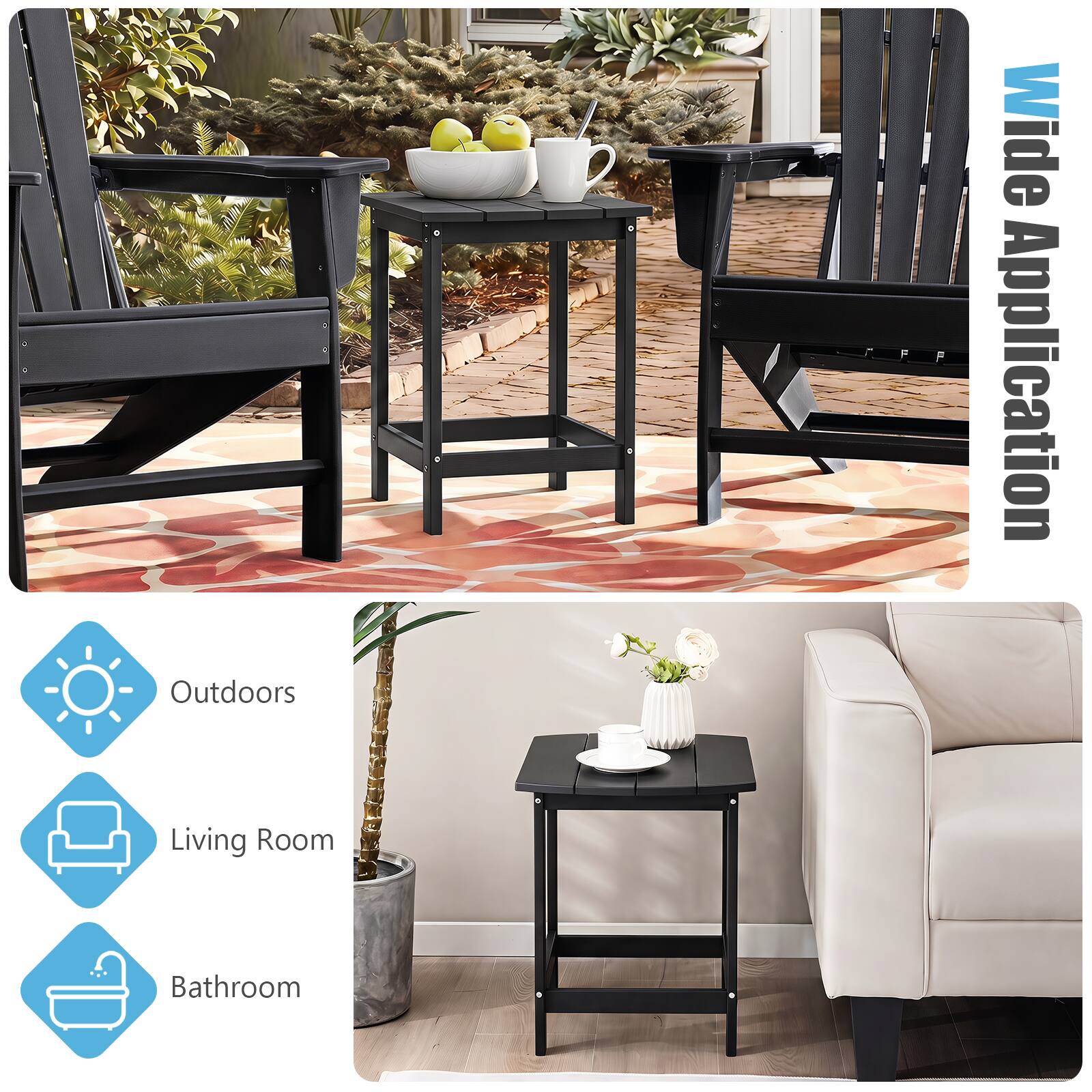 Outdoors Wide Application Living Room Bathroom