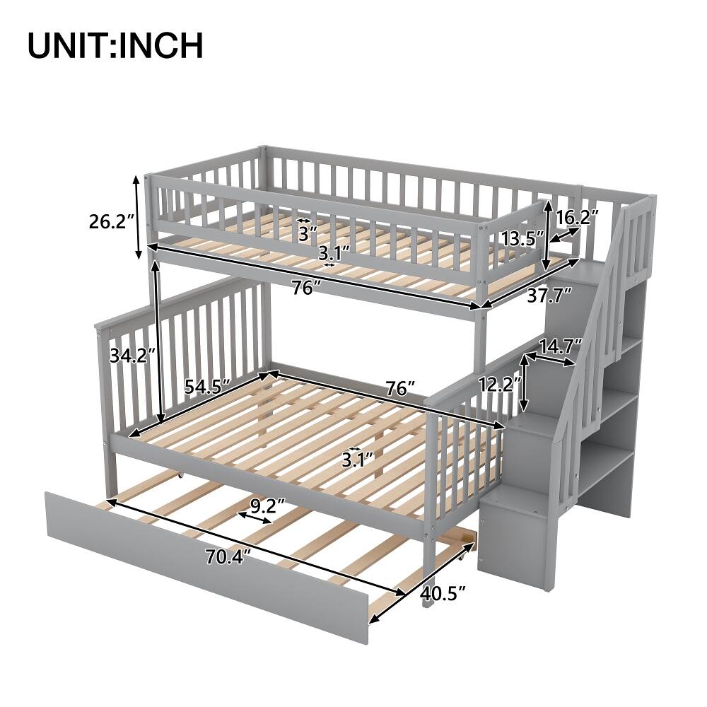 UNIT: INCH

26.2"
3" 3.1"
16.2" 13.5"
76"
37.7"
34.2" 54.5"
76"
14.7" 12.2"
3.1"
9.2"
70.4"
40.5"