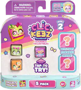 PopMarket - Clickeez: S2 5-Pack - COLLECTIBLES - Multicolor