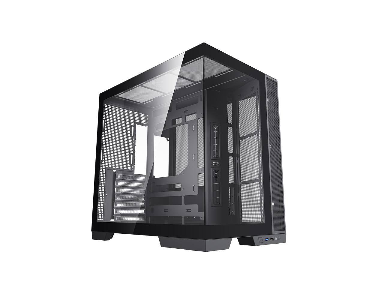 Super Flower Thunder Black / Panoramic Case / Tempered Glass ATX Mid ...