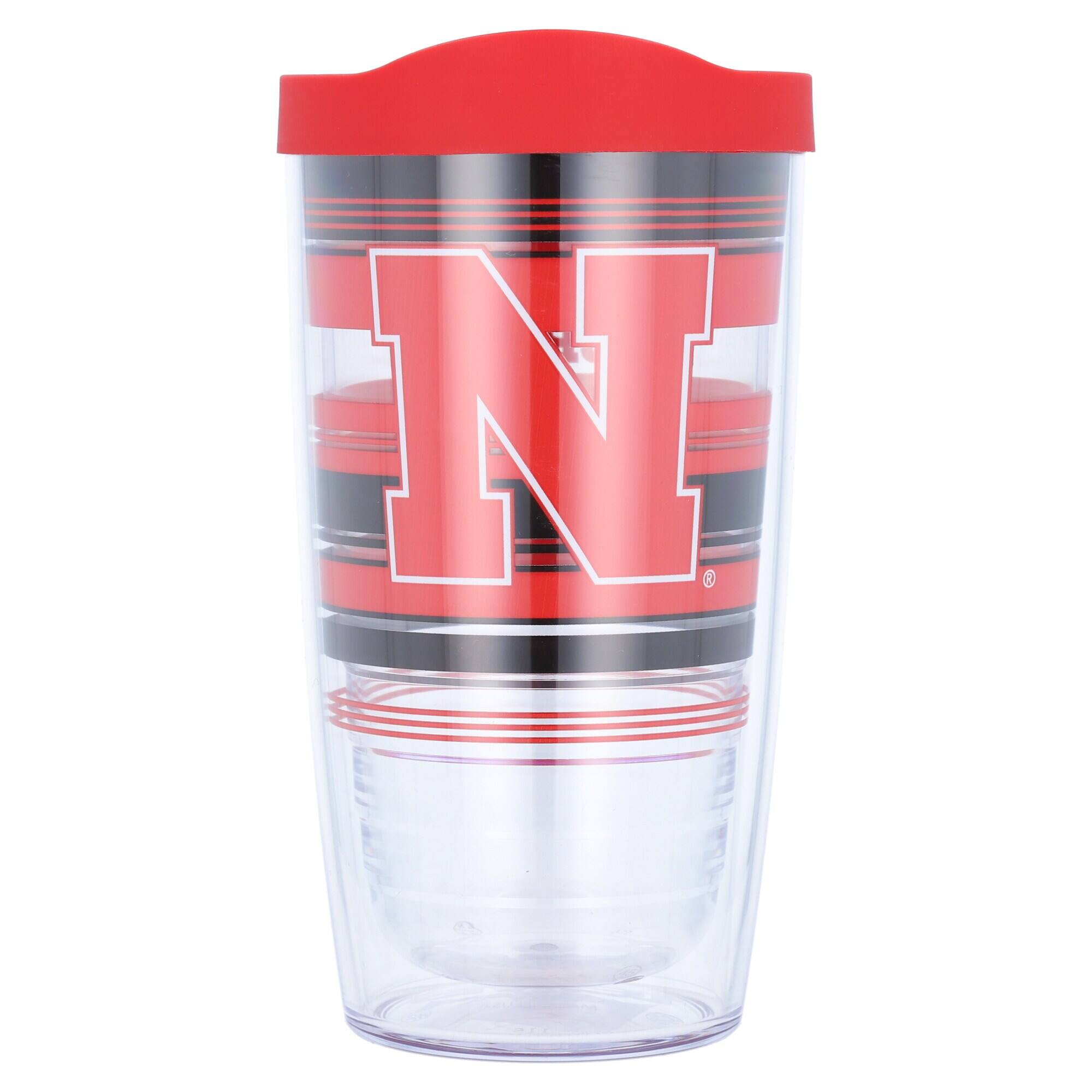 Front. Tervis - Nebraska Huskers 16oz. Hype Stripes Classic Tumbler - Multicolor.