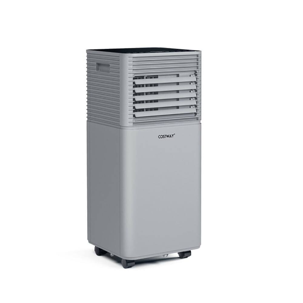 Alt View 7. Resenkos - Air Conditioner, Cooler,10000 BTU Air Cooler with Fan and Dehumidifier Mode-Gray - Gray.