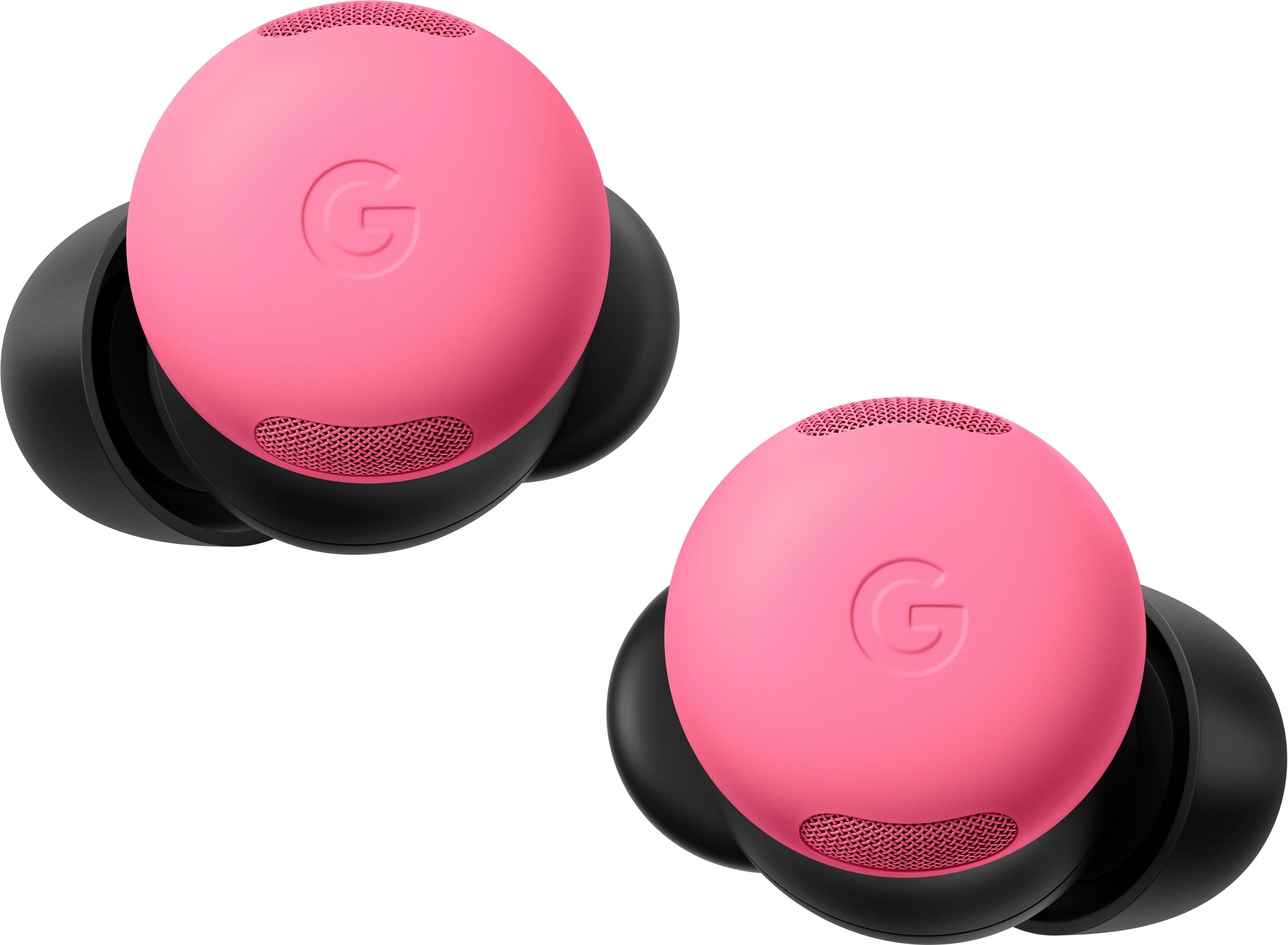 Angle. Google - Pixel Buds Pro 2 - Wireless Earbuds with Active Noise Cancellation – Bluetooth Headphones - Peony.