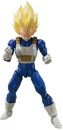 Banda - 5.5" Super Saiyan Vegeta (Dangerous Pride) - Dragon Ball Z - Tamashii Nations S.H.Figuarts