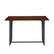 Alt View Zoom 24. Walker Edison - Modern Metal and Wood Drop-Leaf Dining Table - Dark Walnut.
