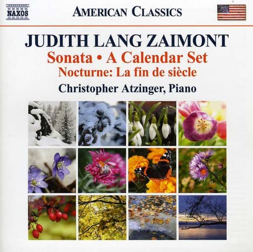 Christopher Atzinger - Sonata / Calendar Set / Nocturne: Fin de Siecle  - COMPACT DISCS