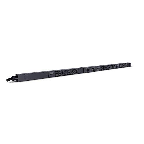 Front. CyberPower - PDU33108 Three Phase Monitored PDU 0U Rackmount - Black.